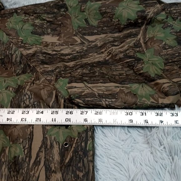 Vintage Duck Bay Mens Jacket Camouflage Camo Hunting Padded Pocket Waterproof XL - Picture 8 of 10